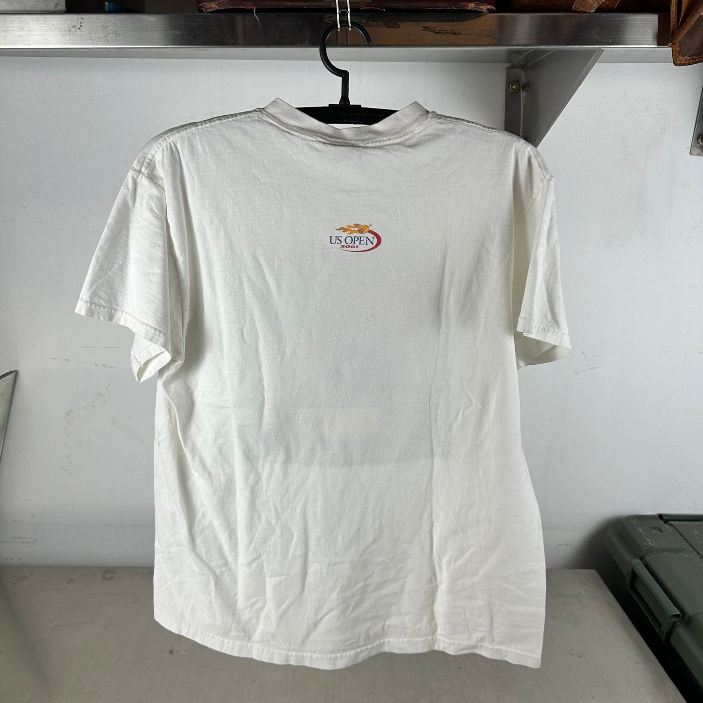 Vintage 2001 US Open Tennis Tournament Flushing New York Graphic T-Shirt
