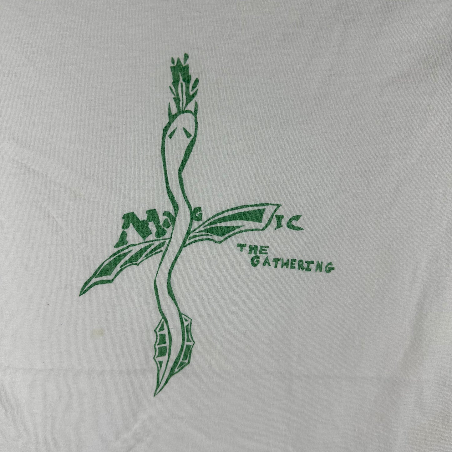 Vintage 90s Magic the Gathering Dragon Trading Card Game Single Stitch T-Shirt