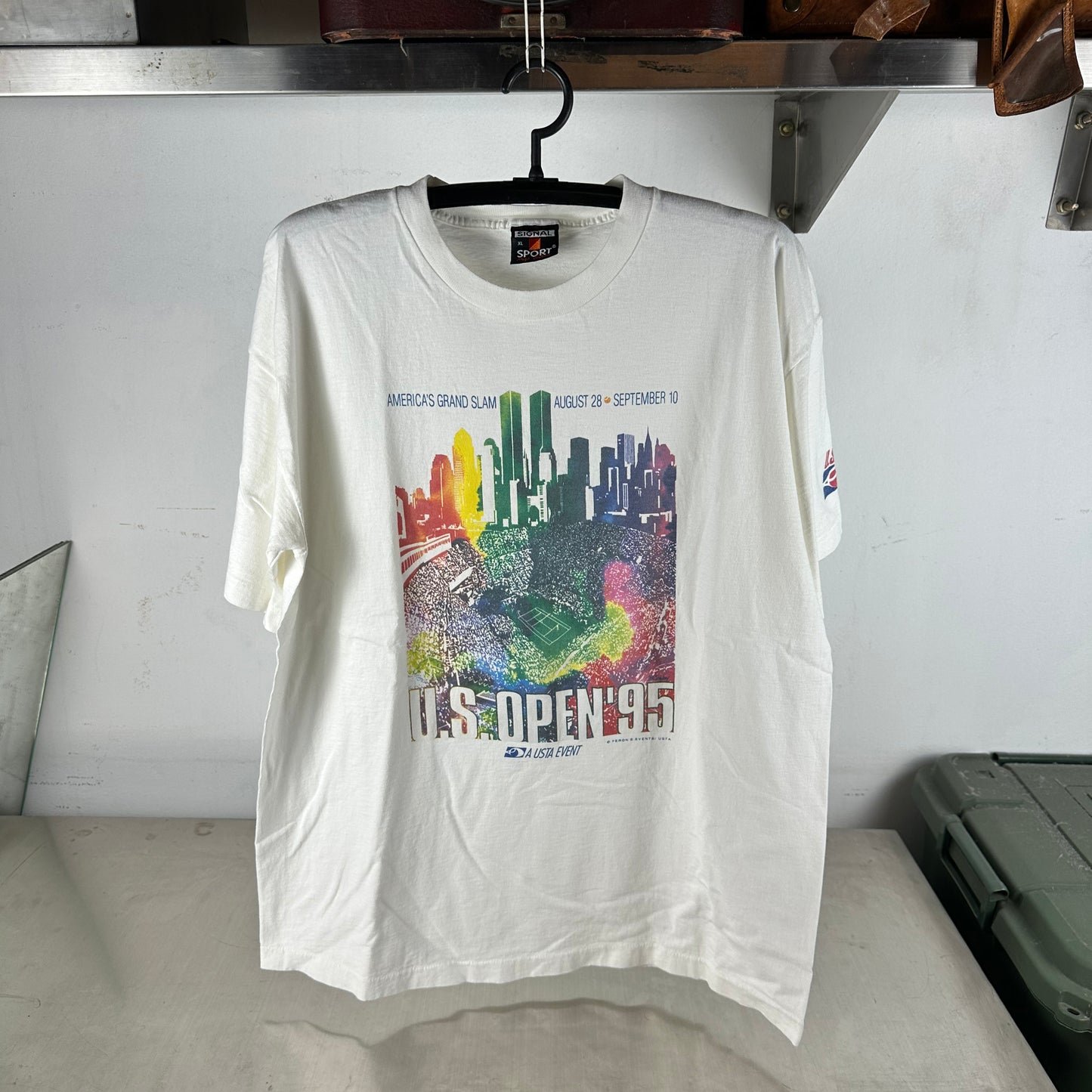 Vintage 1995 US Open Tennis Tournament Single Stitch T-Shirt