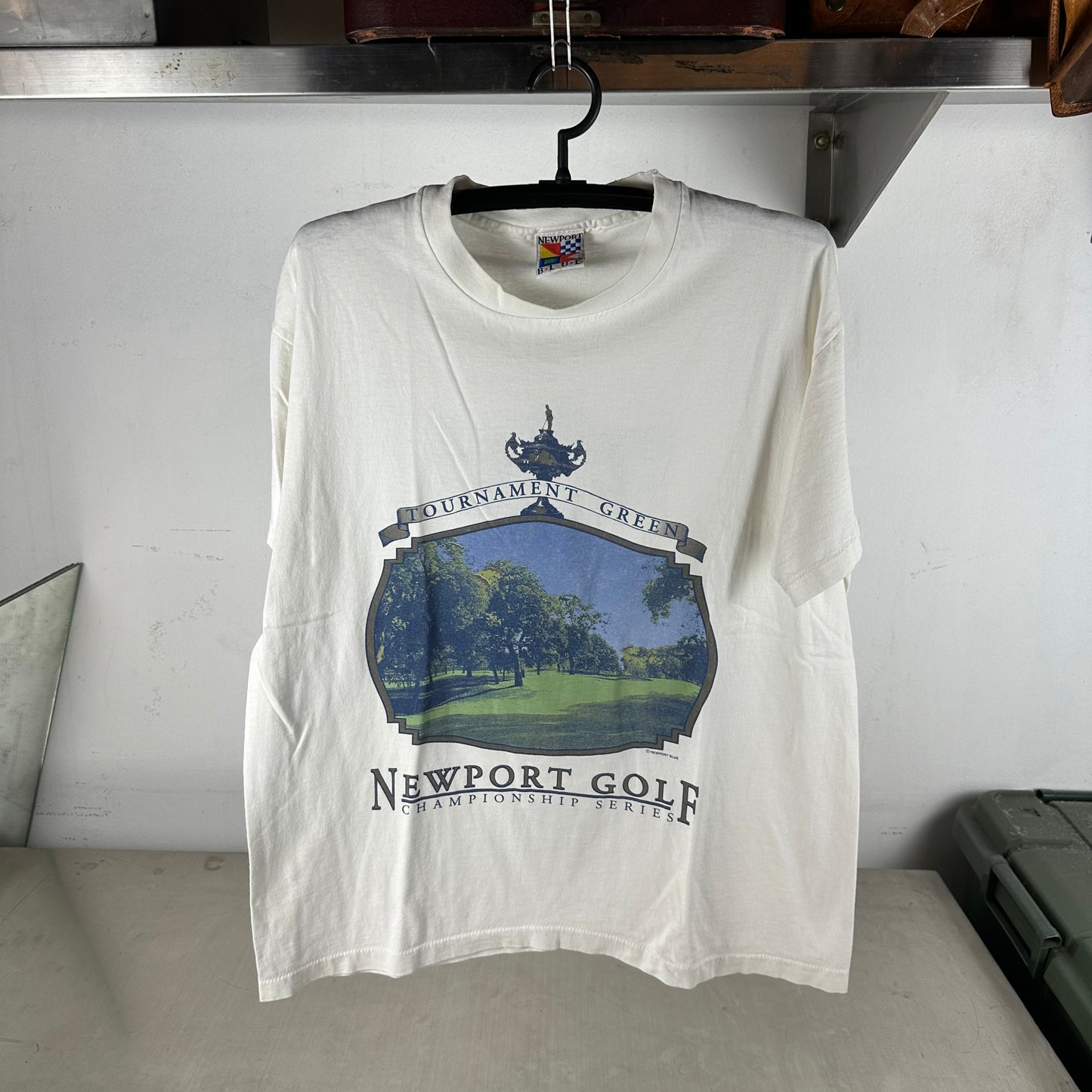 Vintage 90s Newport Open Golf Championship Series Single Stitch T-Shirt