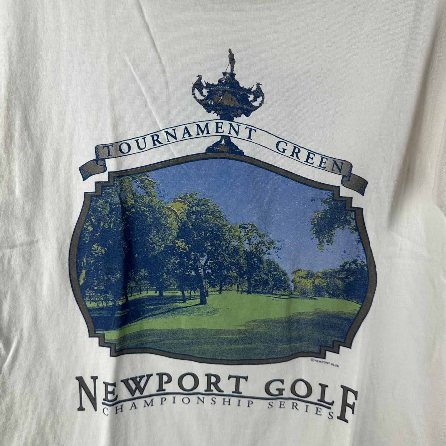 Vintage 90s Newport Open Golf Championship Series Single Stitch T-Shirt