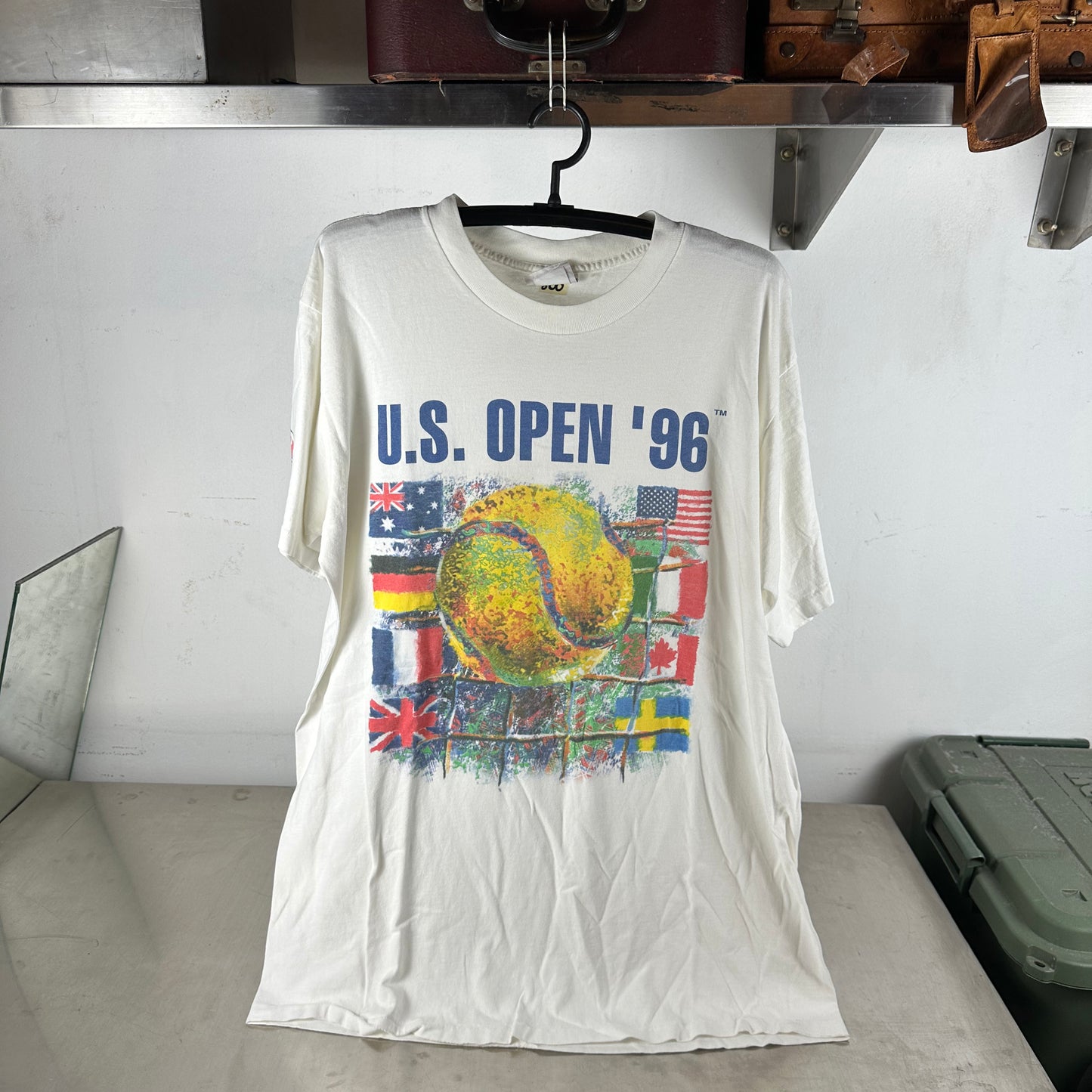 Vintage 1996 US Open Tennis Tournament Single Stitch T-Shirt