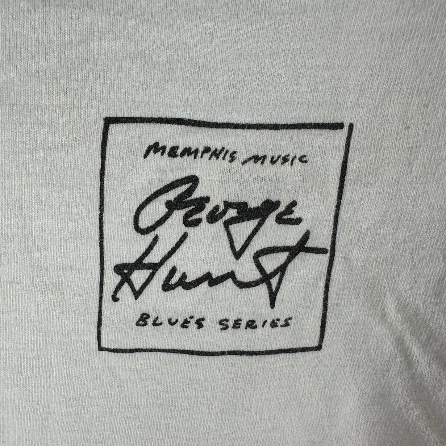 Vintage 1996 Memphis Music Beale Street Blues George Hunt Single Stitch T-Shirt