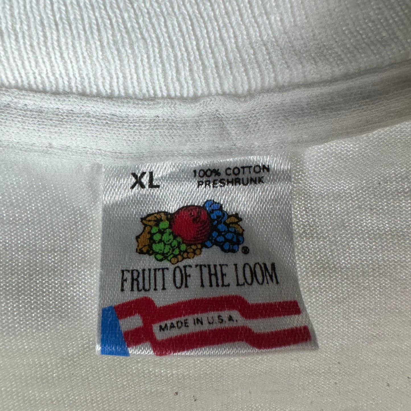 Vintage 1990 New York Open 24 Hours Artwork Single Stitch T-Shirt