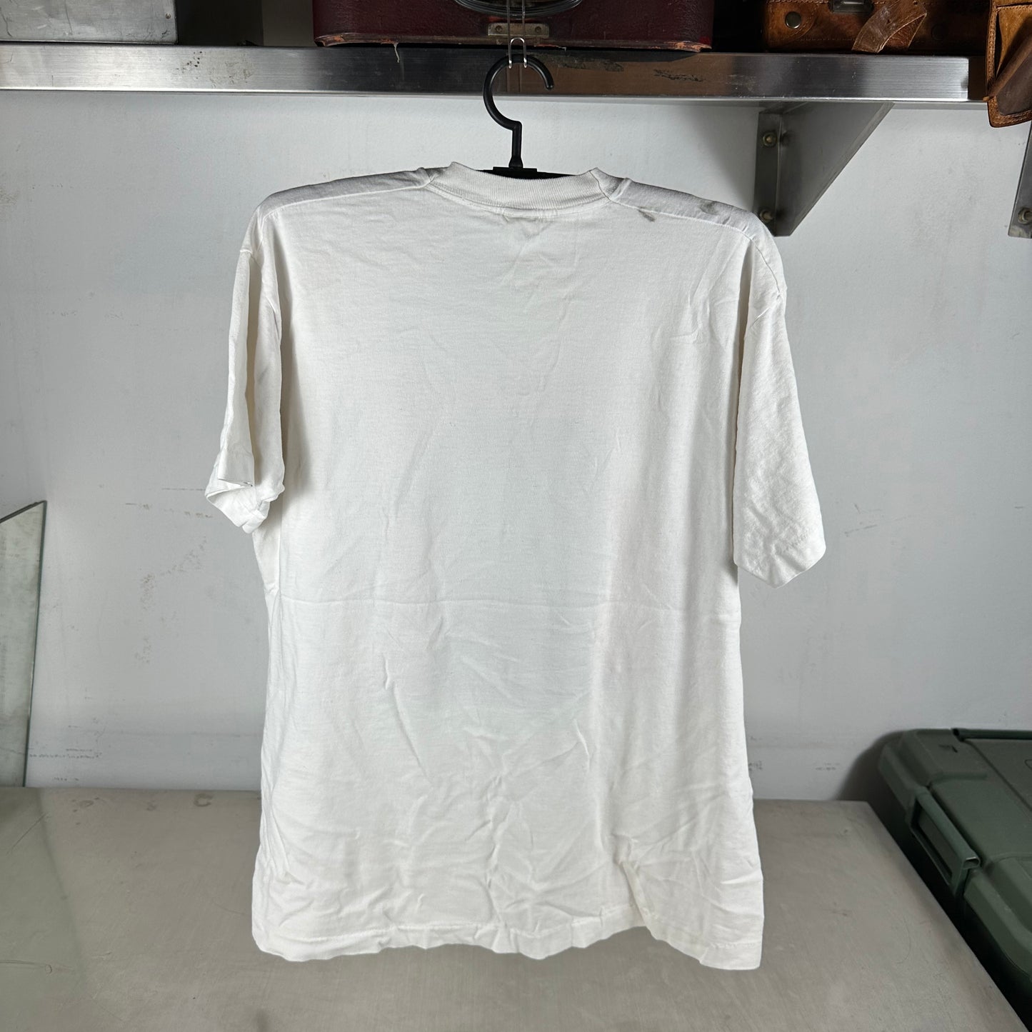 Vintage 1990 New York Open 24 Hours Artwork Single Stitch T-Shirt