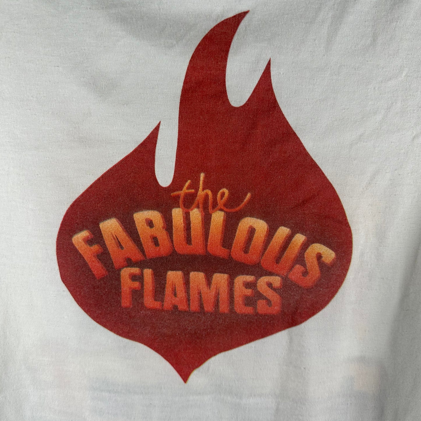 Vintage 90s Duraflame The Fabulous Flames Promo Single Stitch T-Shirt