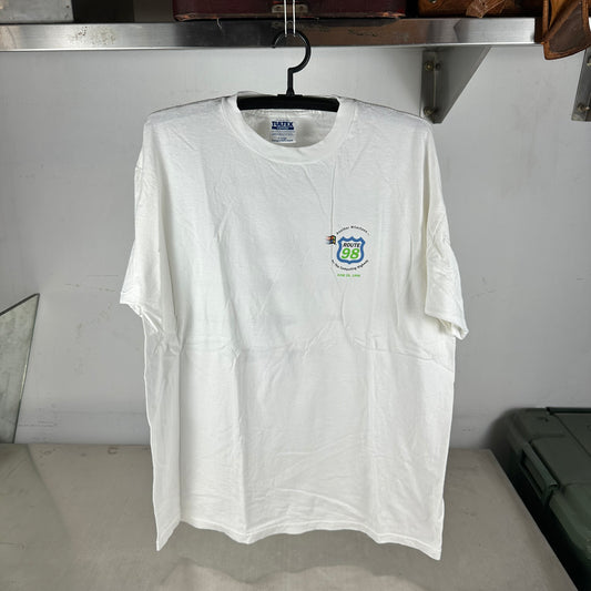 Vintage 1998 Microsoft Windows 98 Computer Route 98 Promo T-Shirt