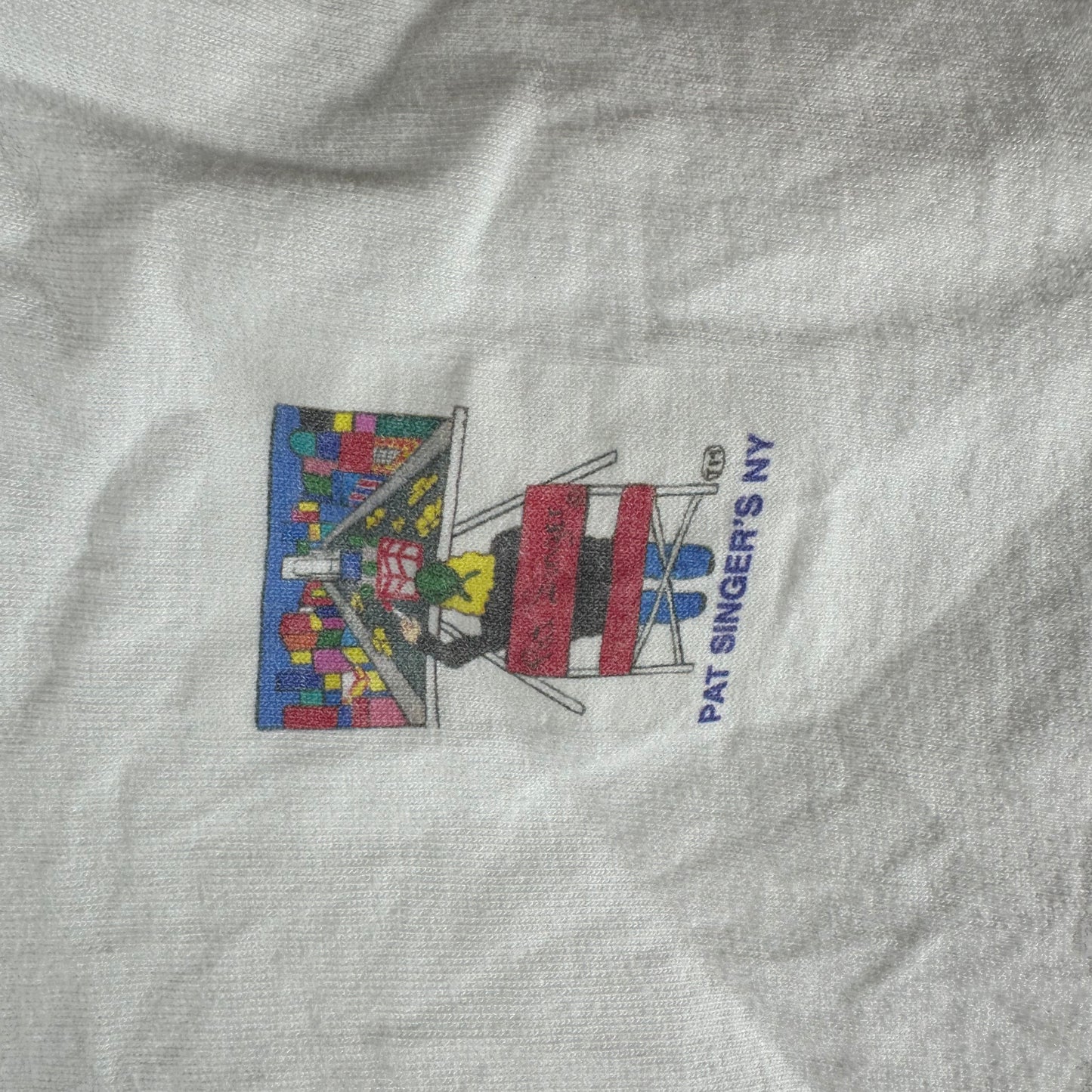 Vintage 90s New York Times Square Artwork Graphic T-Shirt