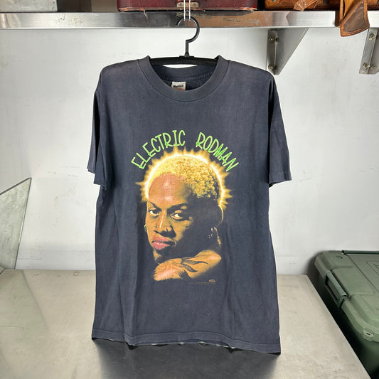 Vintage 1997 Dennis Rodman Electric Rodman Graphic T-Shirt