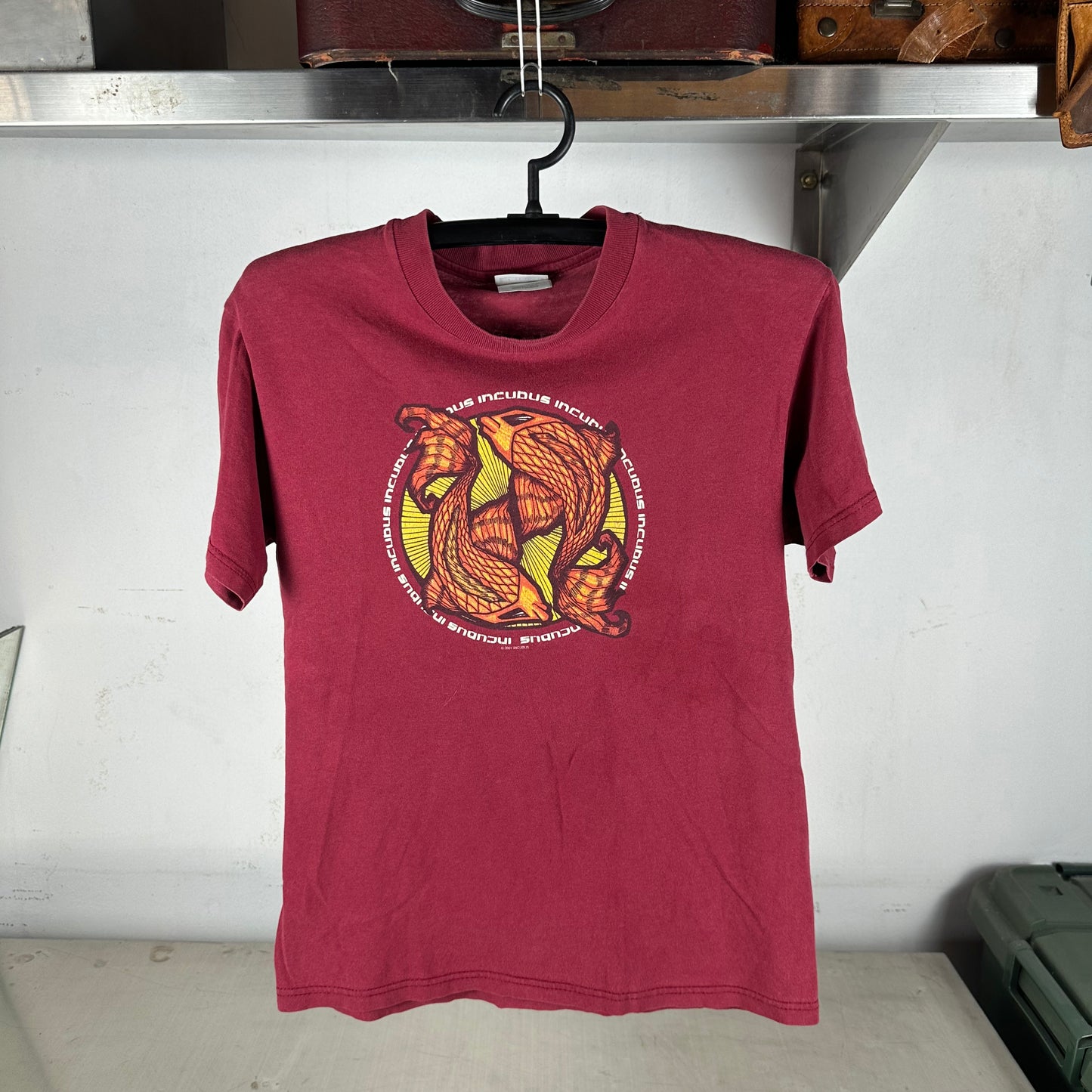 Vintage 2001 Incubus Morning View Koi Fish Tour Concert T-Shirt