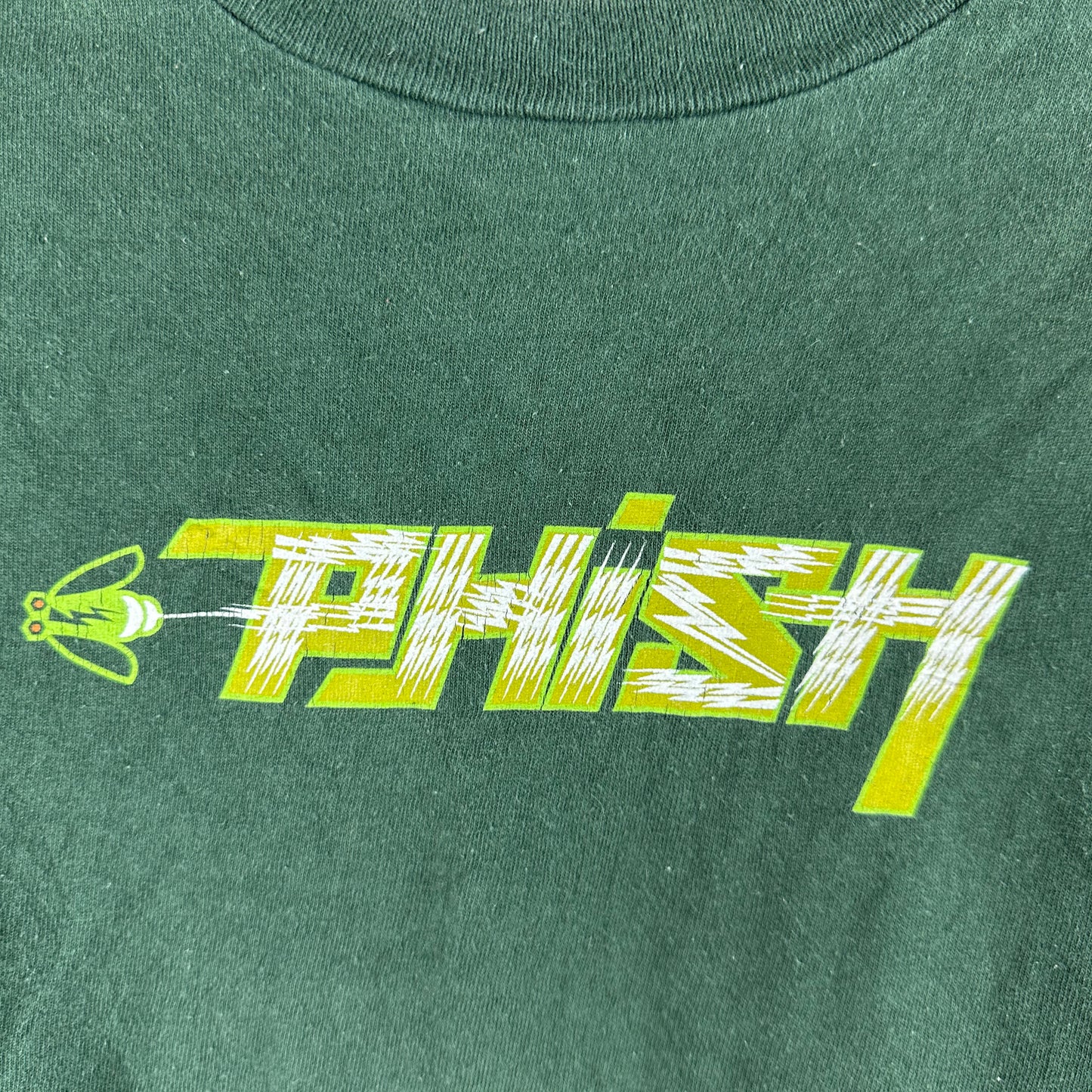 Vintage 2000 Phish Summer Tour Concert Rock Band Double Sided Graphic T-Shirt
