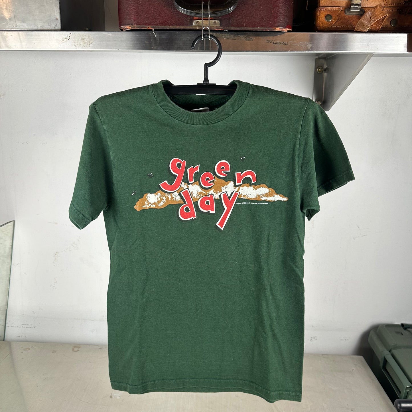 Vintage 1994 Green Day Dookie Graphic Rock Band T-Shirt
