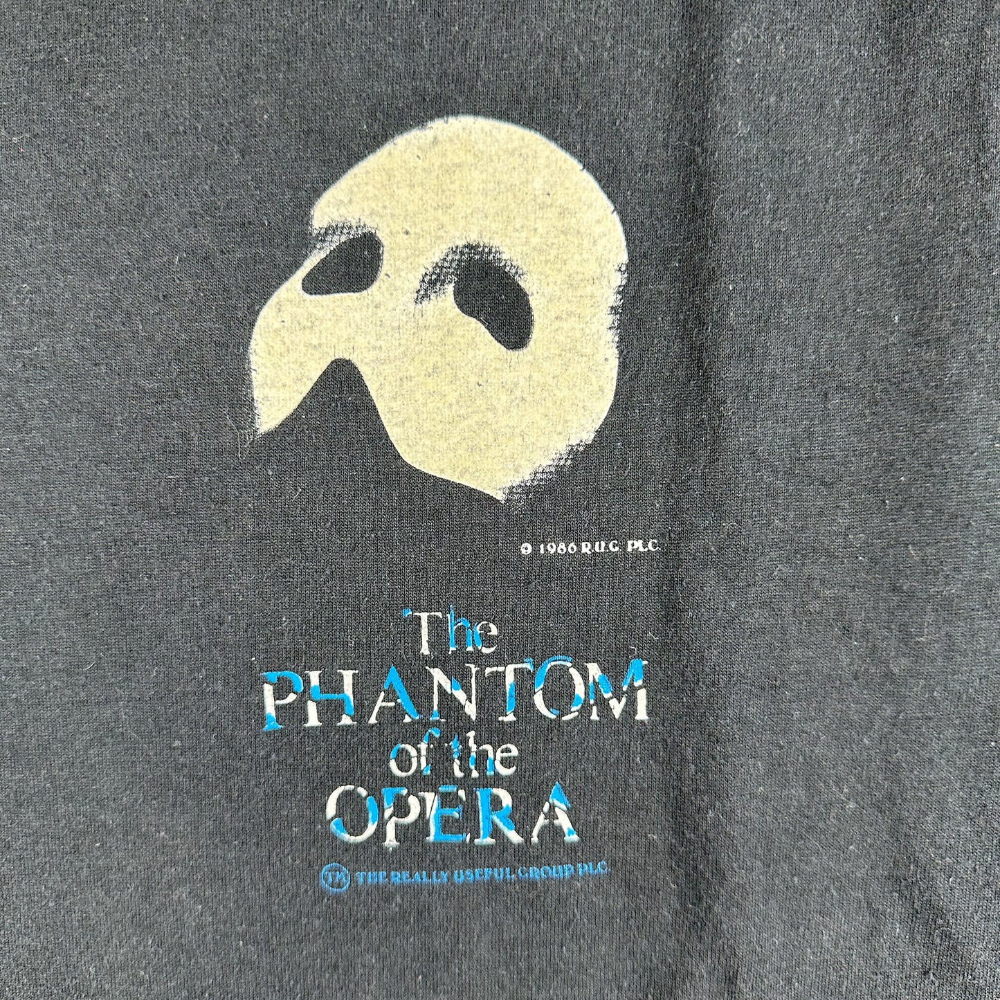 Vintage 1986 The Phantom of the Opera Promo Single Stitch T-Shirt