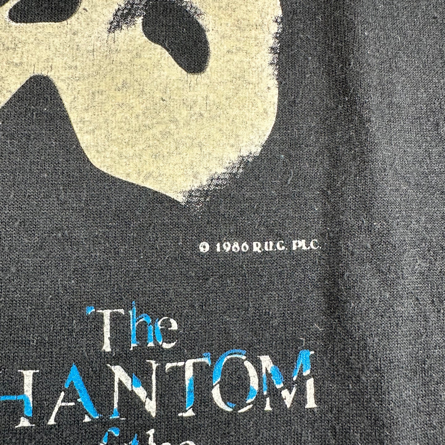 Vintage 1986 The Phantom of the Opera Promo Single Stitch T-Shirt