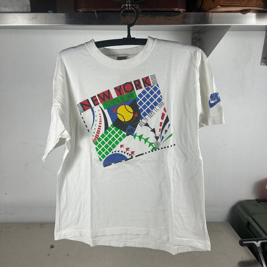 Vintage 1988 Nike Tennis US Open Flushing Meadow Single Stitch T-shirt
