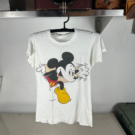 Vintage 80s 90s Mickey Mouse Disney Breakthrough Graphic Single Stitch T-Shirt