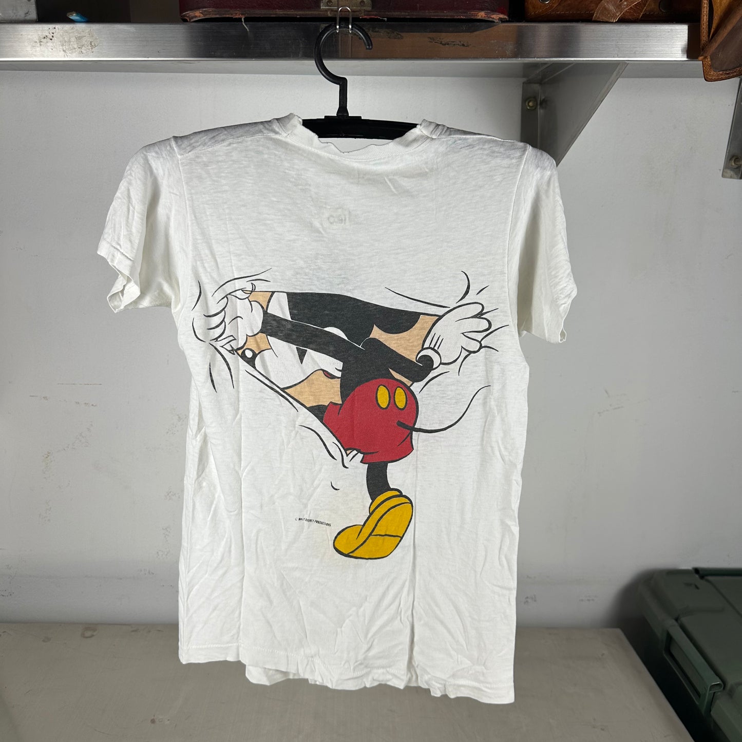 Vintage 80s 90s Mickey Mouse Disney Breakthrough Graphic Single Stitch T-Shirt