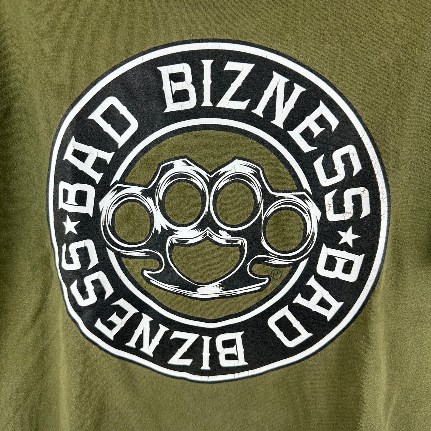 Vintage 90s Bad Bizness Ink Hip Hop Rap Graphic T-Shirt