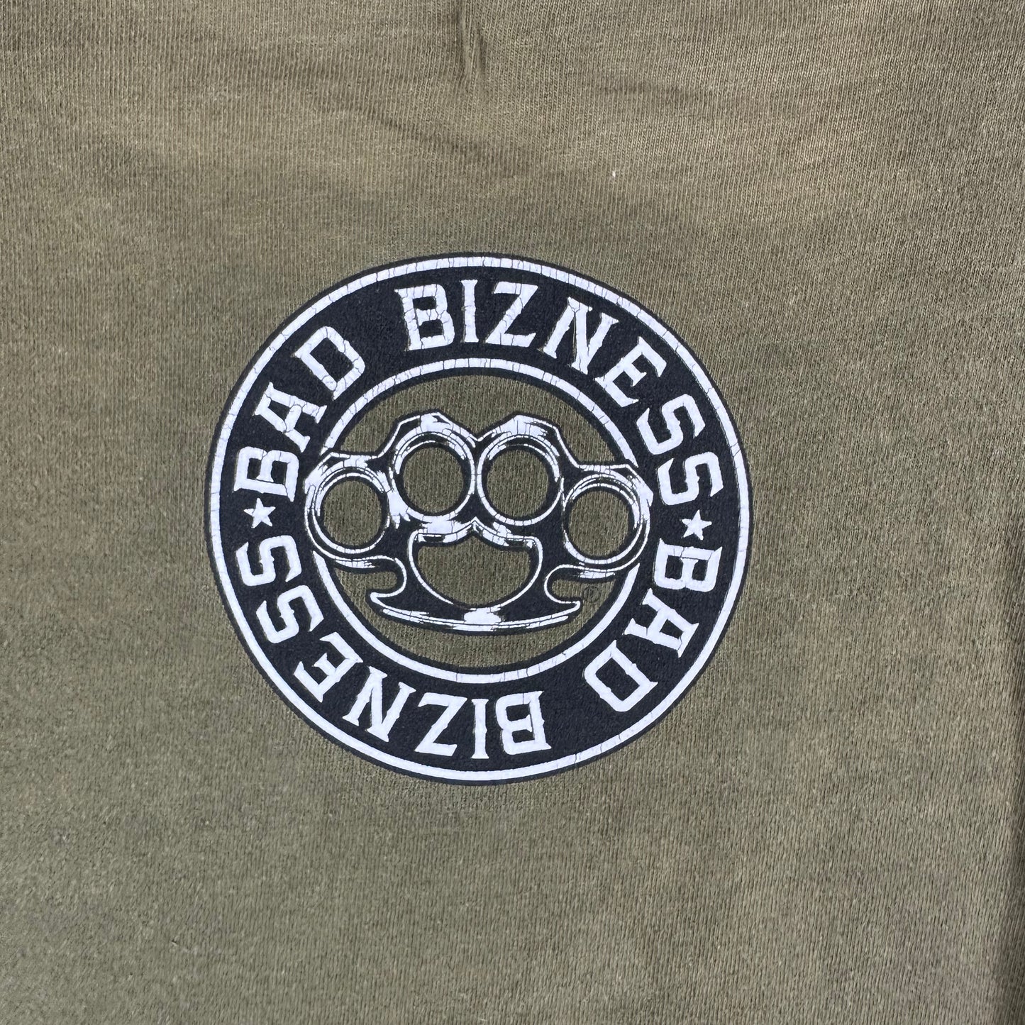 Vintage 90s Bad Bizness Ink Hip Hop Rap Graphic T-Shirt