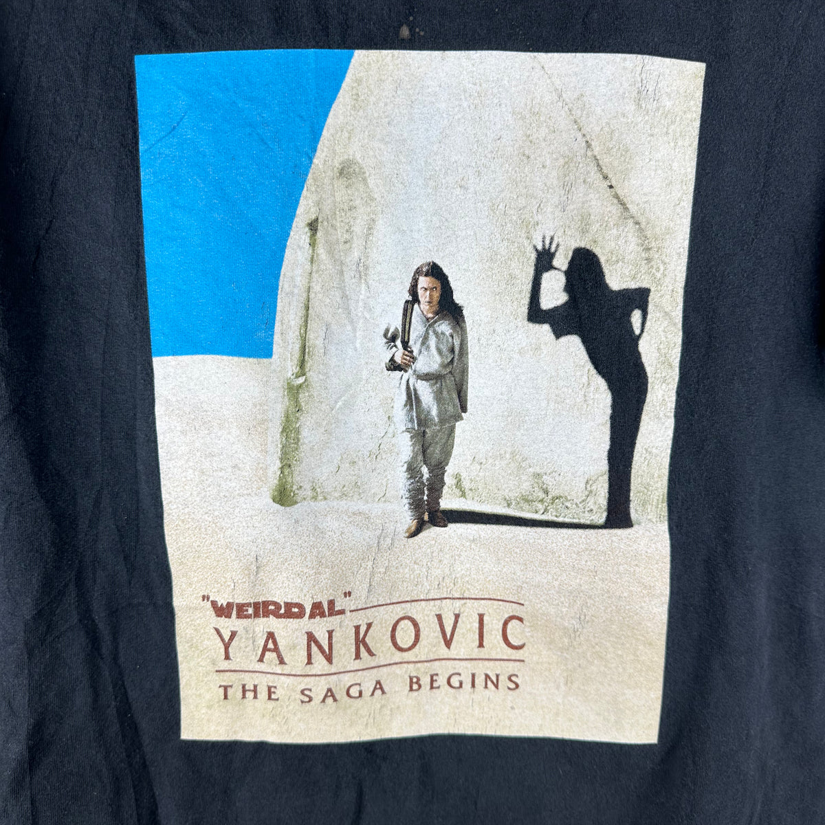 Vintage 90s Weird Al Yankovic Galactic Tour Graphic T-shirt