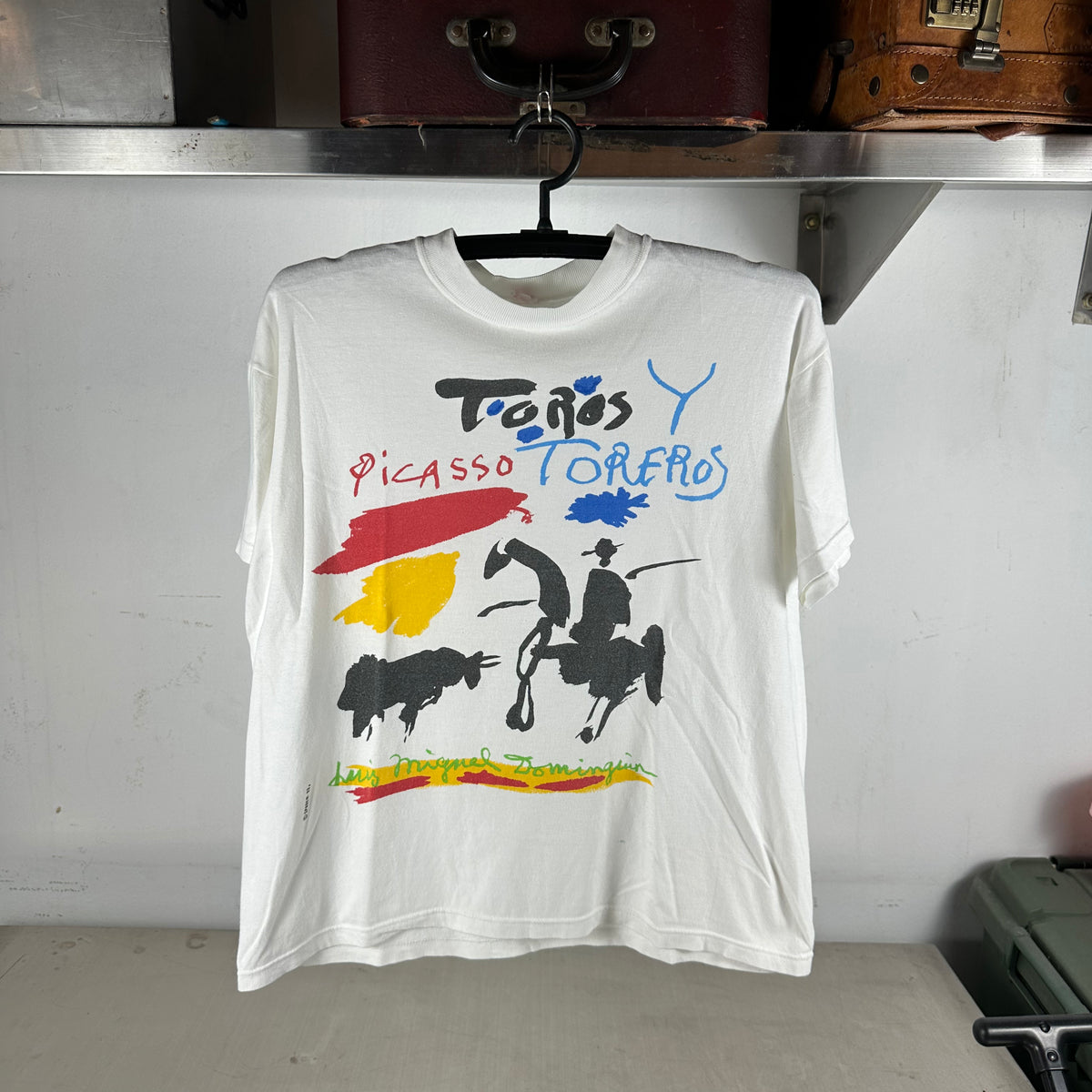 Vintage 1993 Pablo Picasso Toros Y Toreros Art Graphic T-shirt
