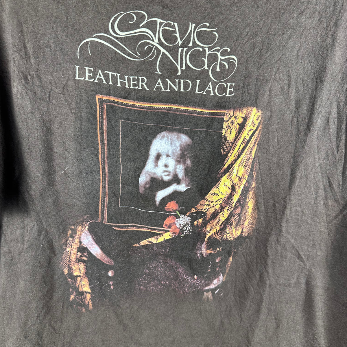 Vintage 2005 Stevie Nicks Leather and Lace Tour Concert T-shirt