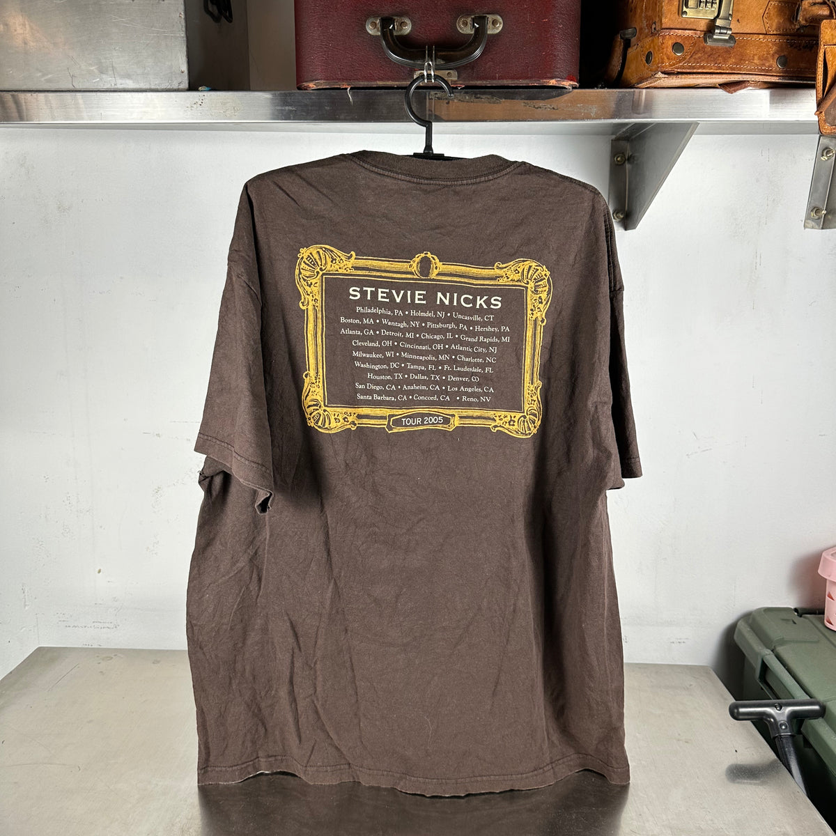 Vintage 2005 Stevie Nicks Leather and Lace Tour Concert T-shirt