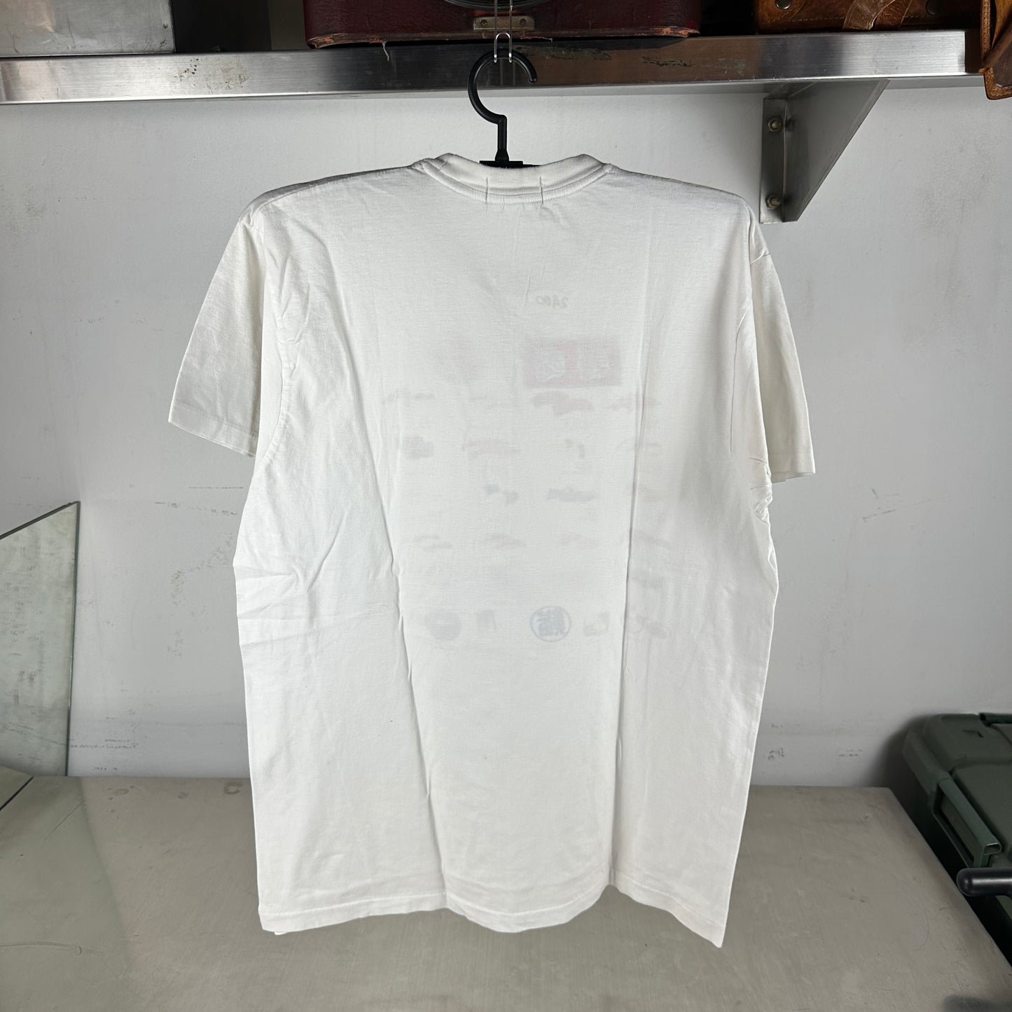 Vintage 90s Sushi Japanese Food Menu Graphic Single Stitch T-Shirt