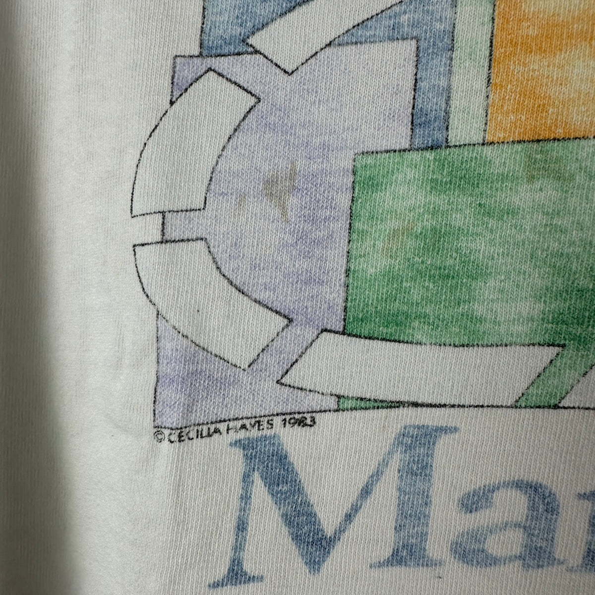 Vintage 1983 NYRR New York City Marathon Running Single Stitch T-shirt