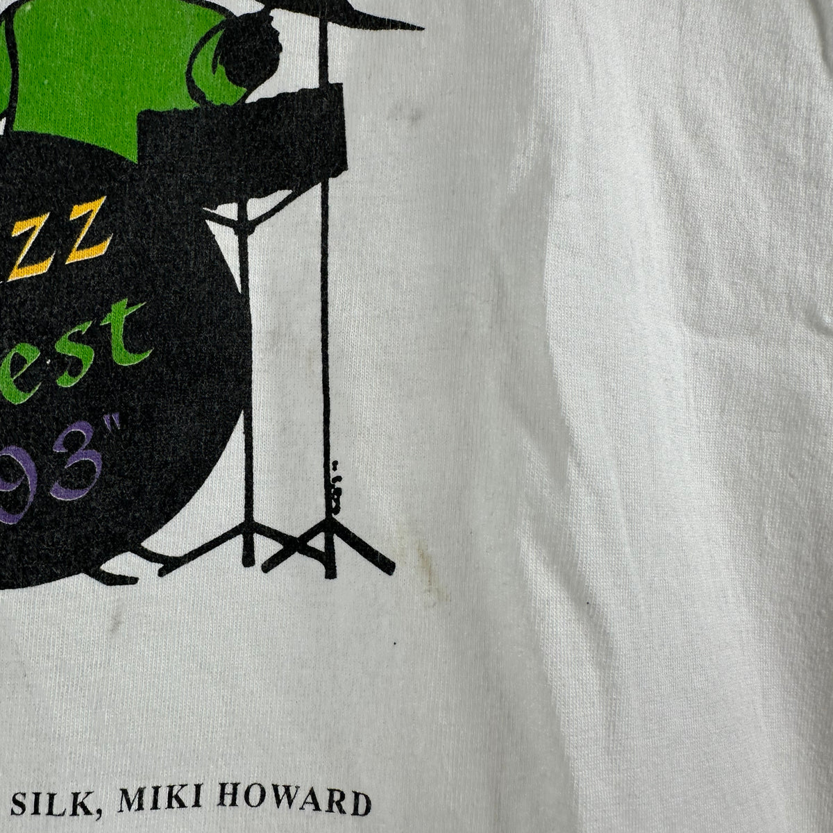 Vintage 1993 Cincinnati Jazz Fest Bobby Brown Mary J Blige Patti Labelle T-shirt