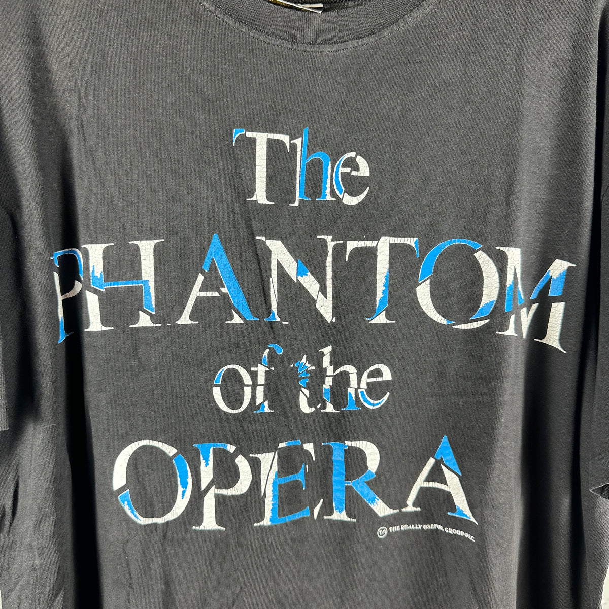 Vintage 1986 The Phantom of the Opera Graphic Promo T-shirt
