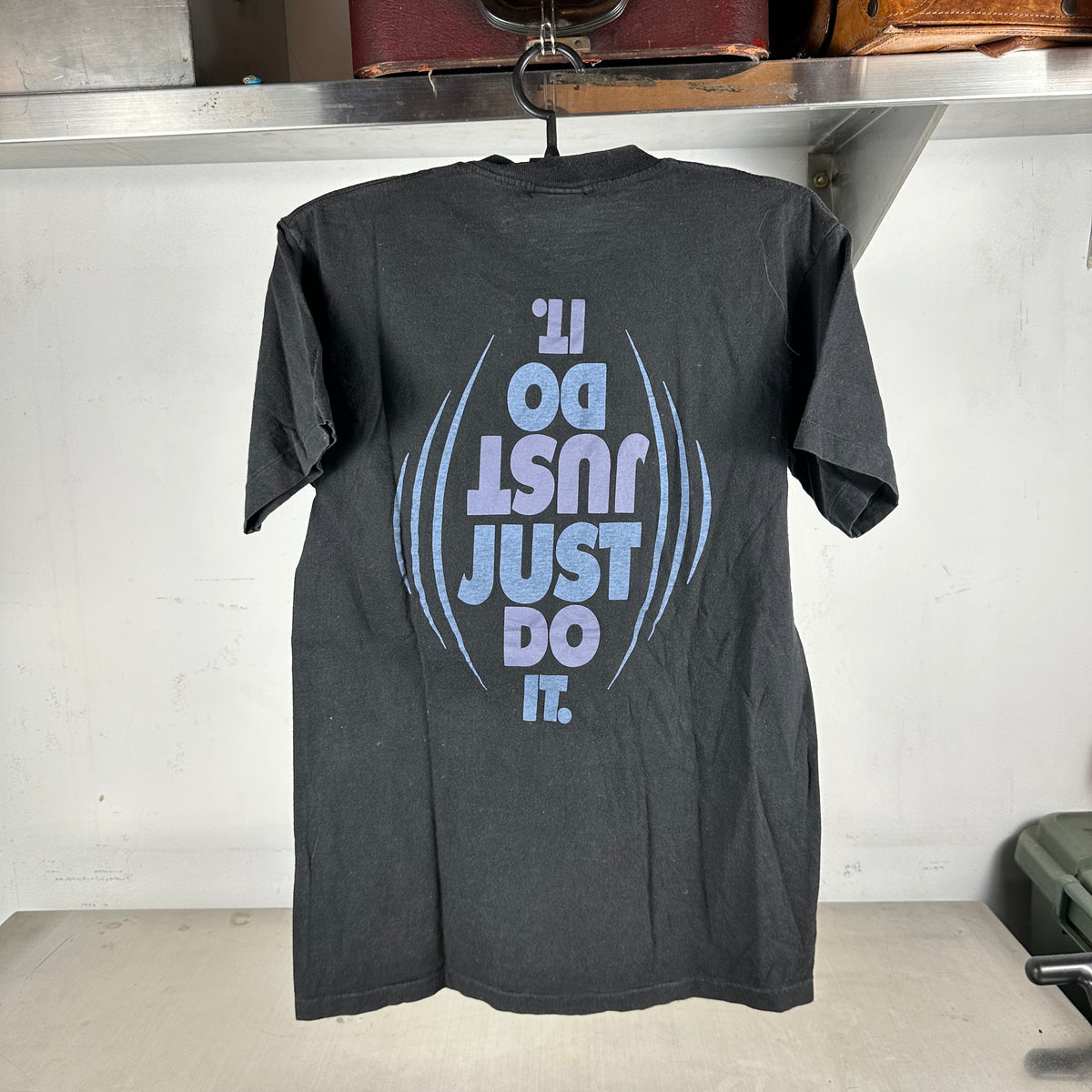 Vintage 90s Nike Just Do It Slogan Graphic Single Stitch T-shirt