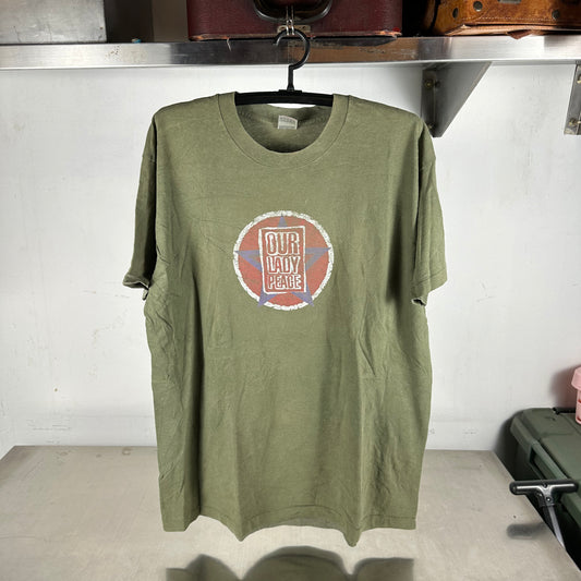 Vintage 90s Our Lady Peace Kneel Down and Obey Rock Band Single Stitch T-shirt
