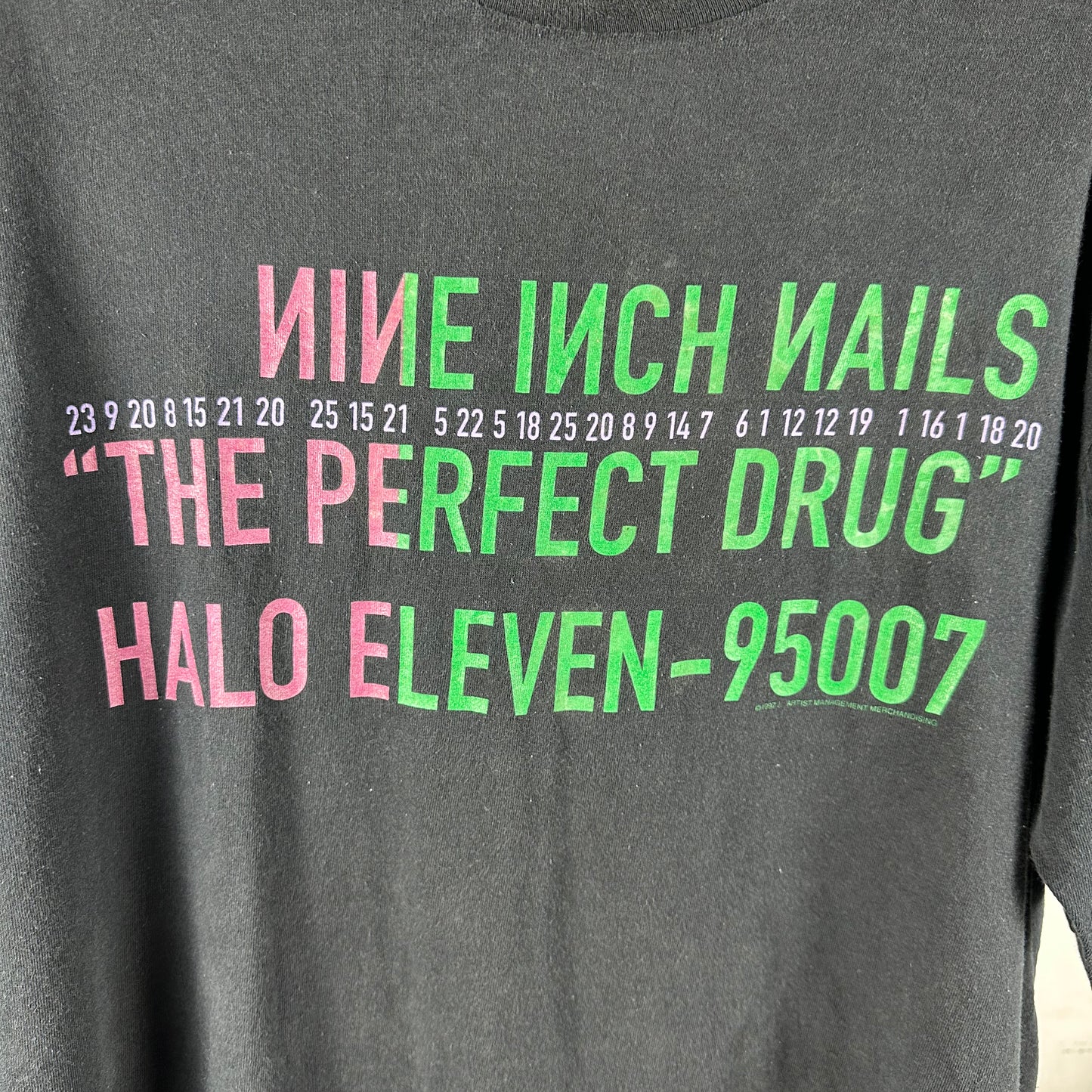 Vintage 1997 Nine Inch Nails The Perfect Drug Rock Band Single Stitch T-Shirt