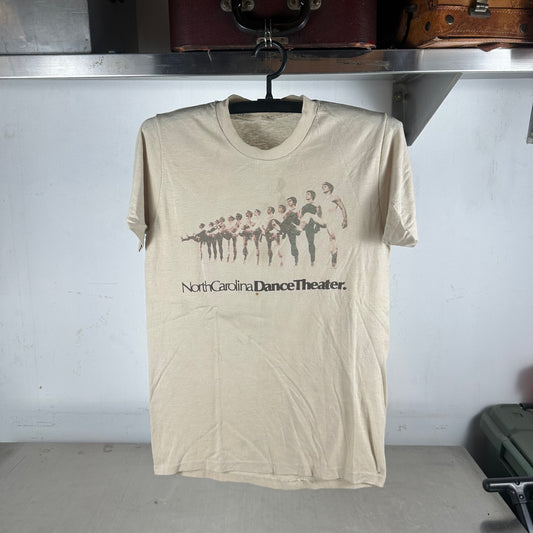 Vintage 70s 80s North Carolina Dance Theater Graphic Single Stitch T-shirt
