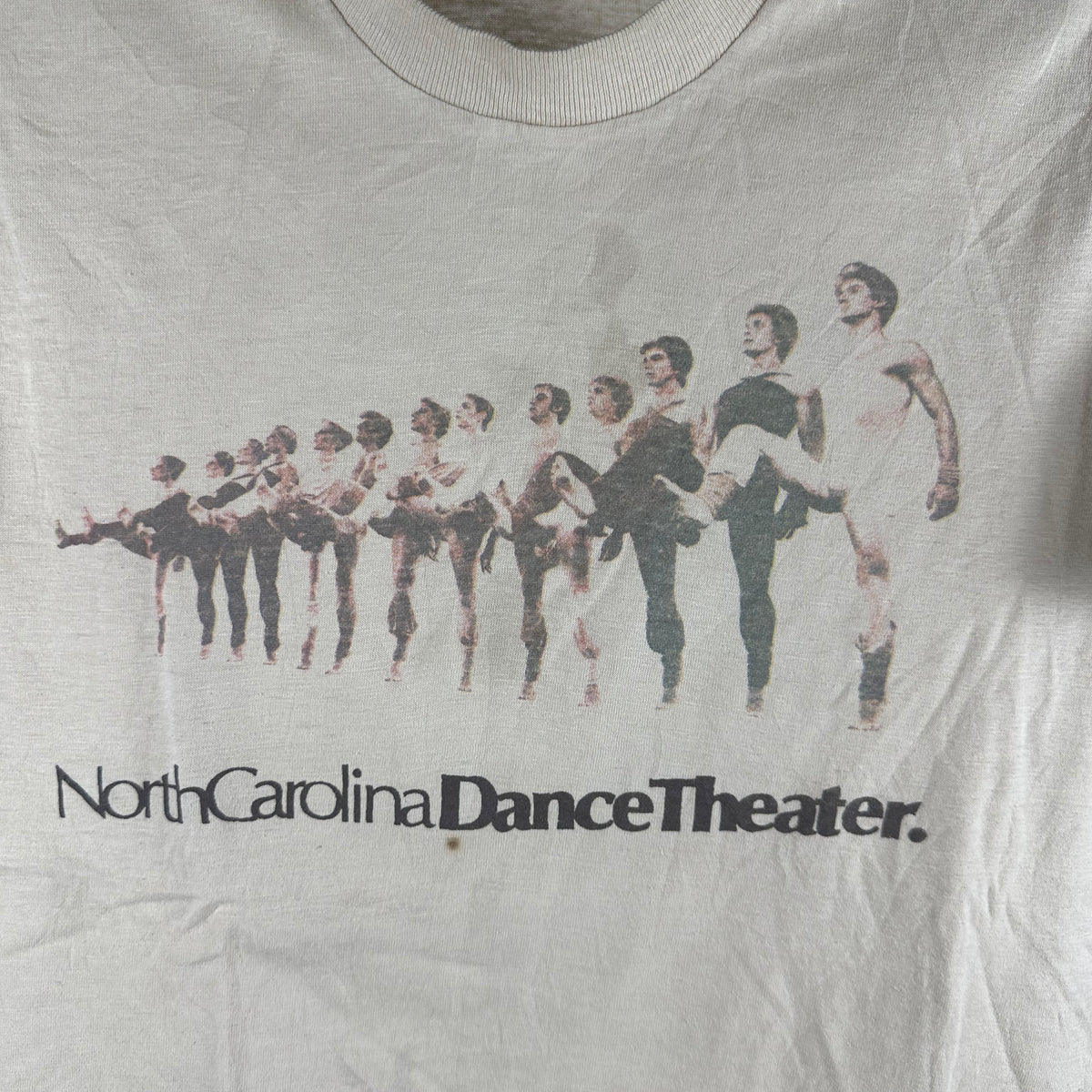 Vintage 70s 80s North Carolina Dance Theater Graphic Single Stitch T-shirt
