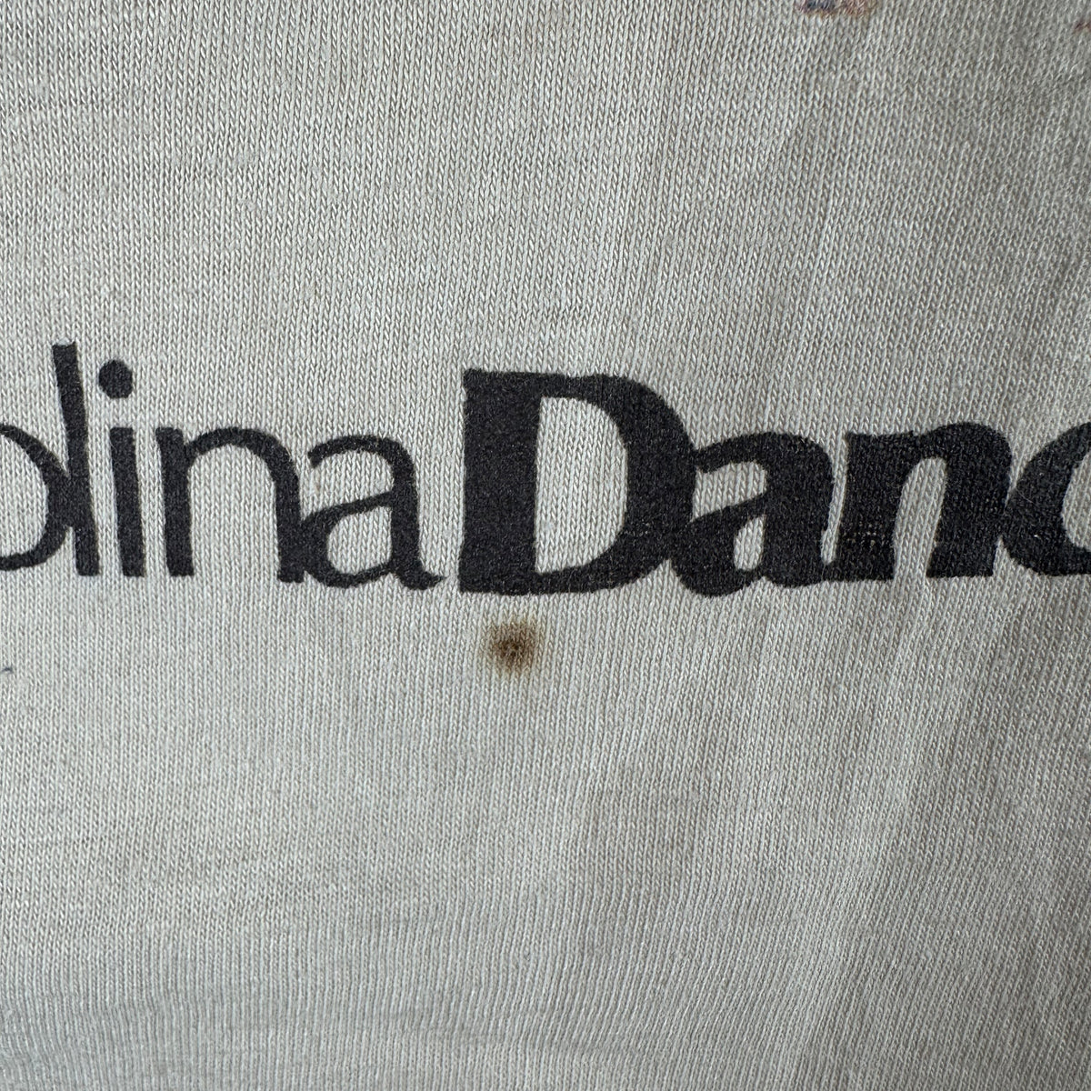 Vintage 70s 80s North Carolina Dance Theater Graphic Single Stitch T-shirt