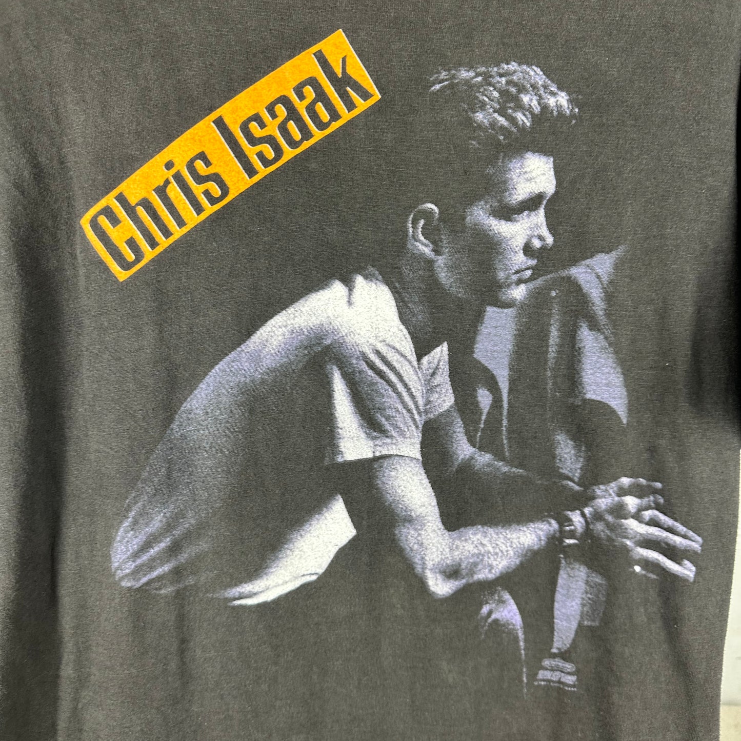 Vintage 1991 Chris Isaak Tour Concert Single Stitch T-Shirt