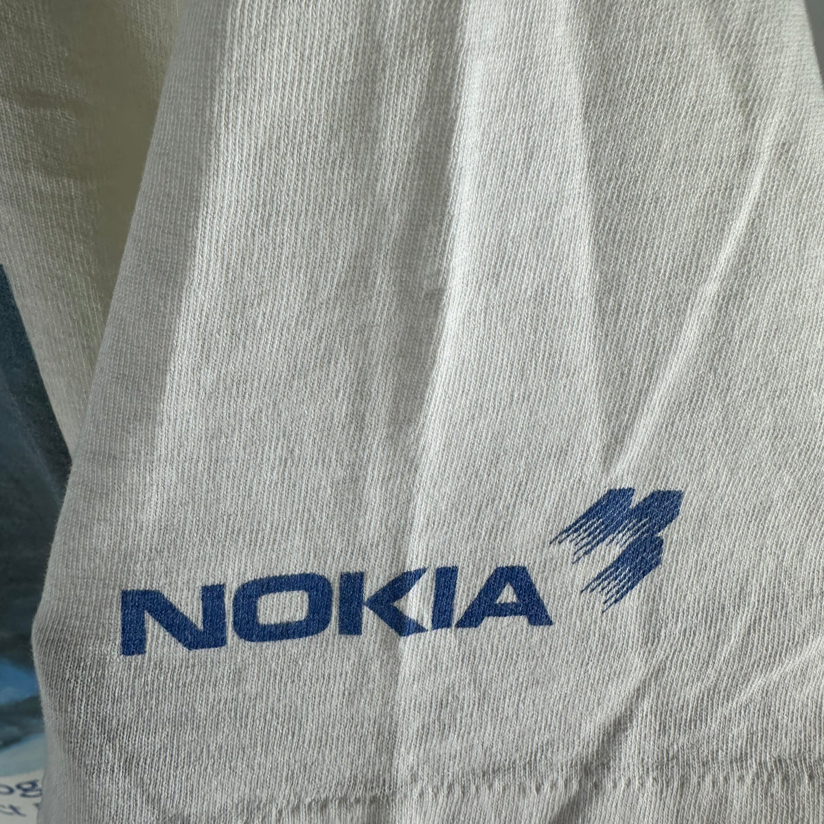 Vintage 90s Nokia Working Together to Connect People Promo Single Stitch T-shirt