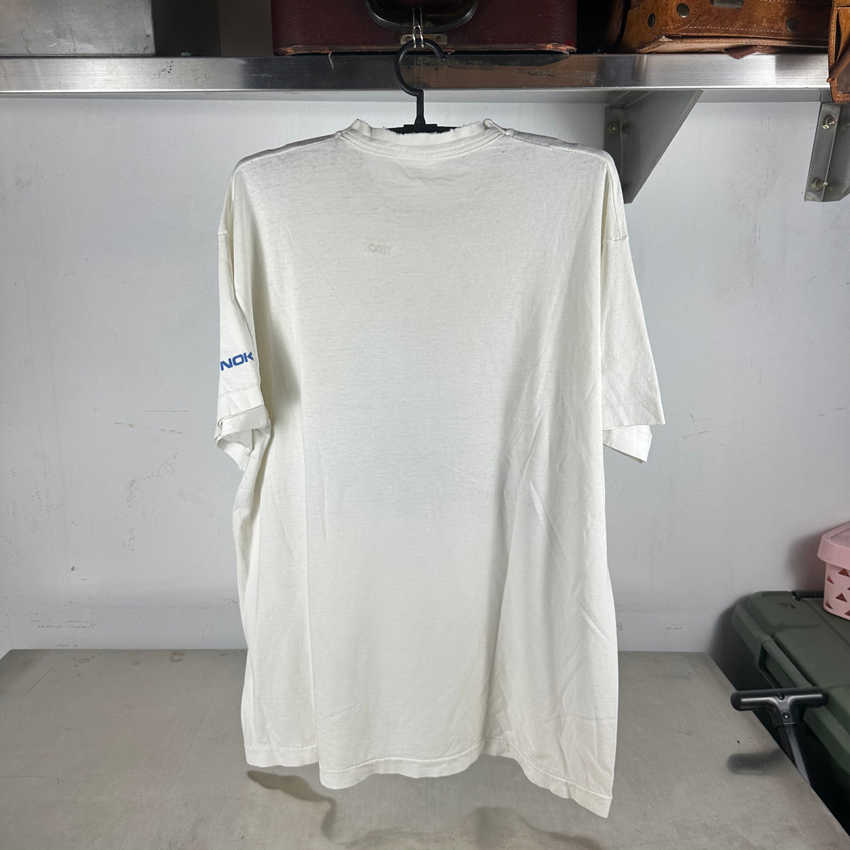 Vintage 90s Nokia Working Together to Connect People Promo Single Stitch T-shirt
