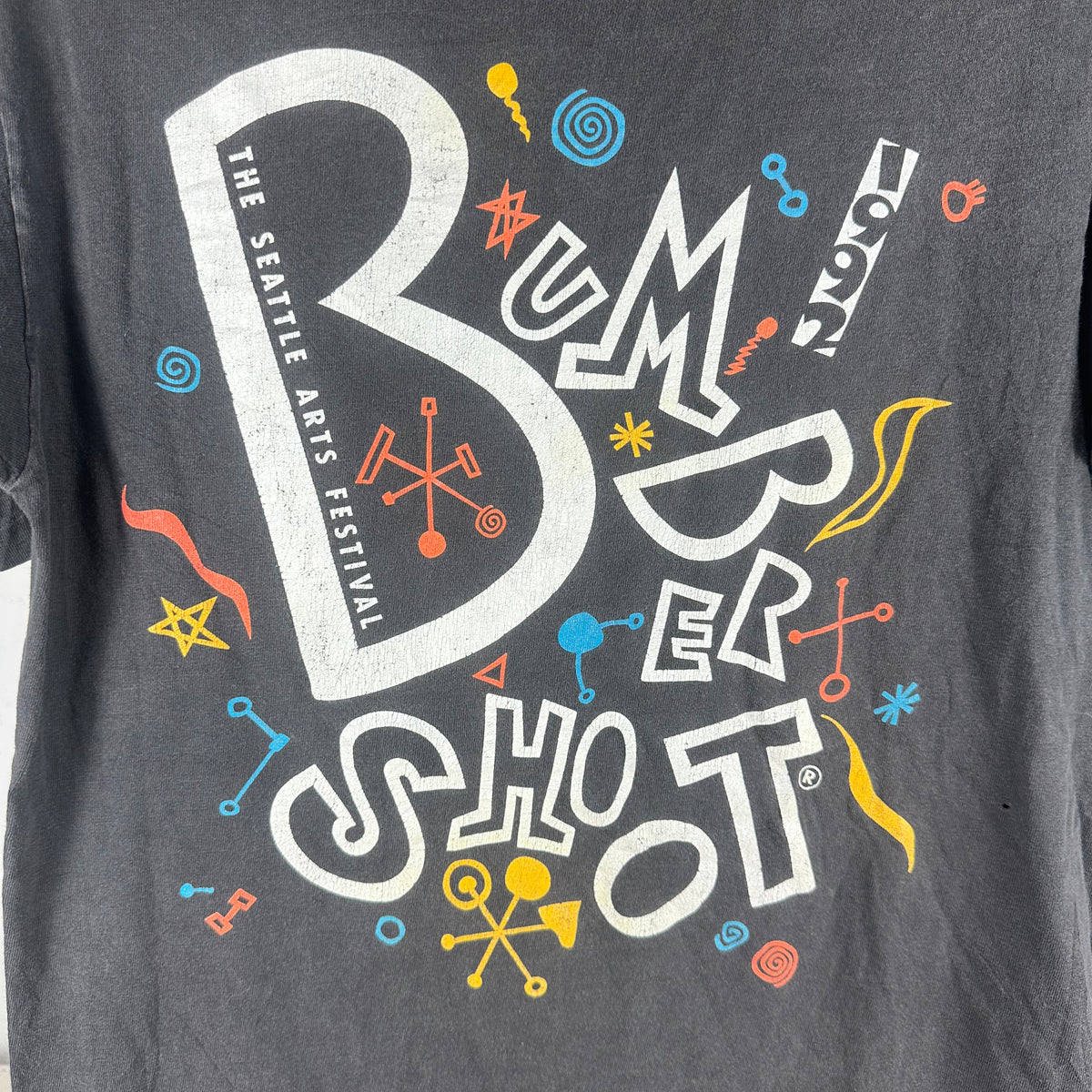 Vintage 1992 Bumbershoot Art Festival Graphic Single Stitch T-shirt