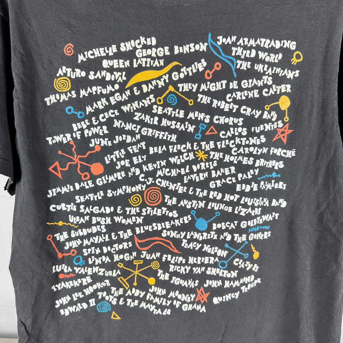 Vintage 1992 Bumbershoot Art Festival Graphic Single Stitch T-shirt