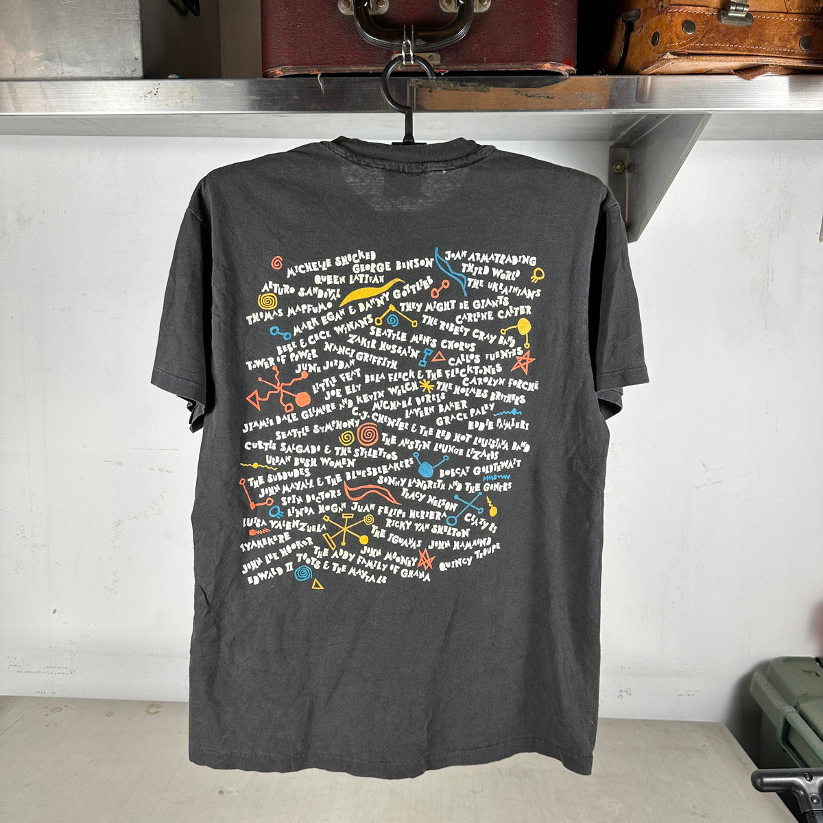 Vintage 1992 Bumbershoot Art Festival Graphic Single Stitch T-shirt