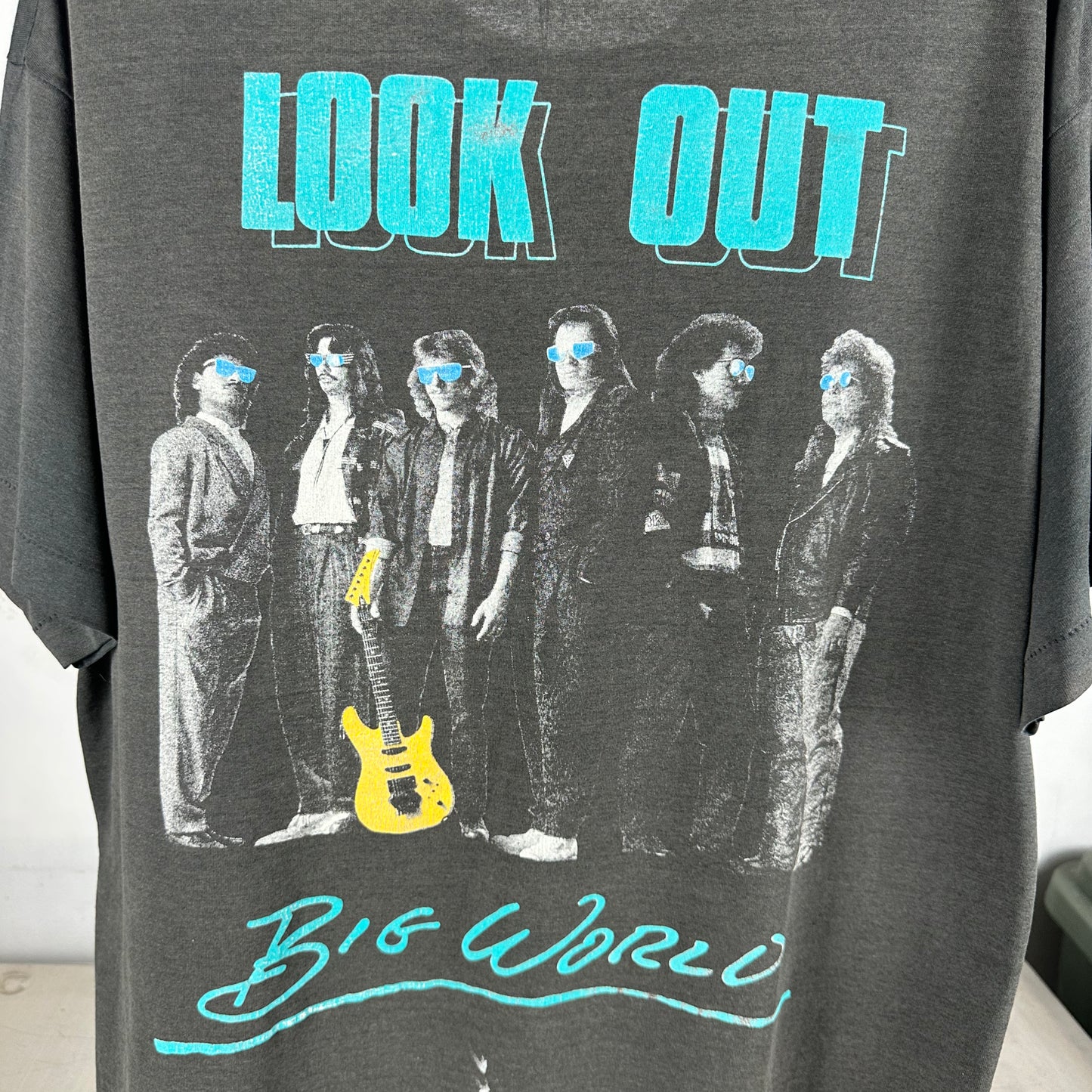 Vintage 90s Mylon &amp; Broken Heart Big World Tour Concert Single Stitch T-Shirt