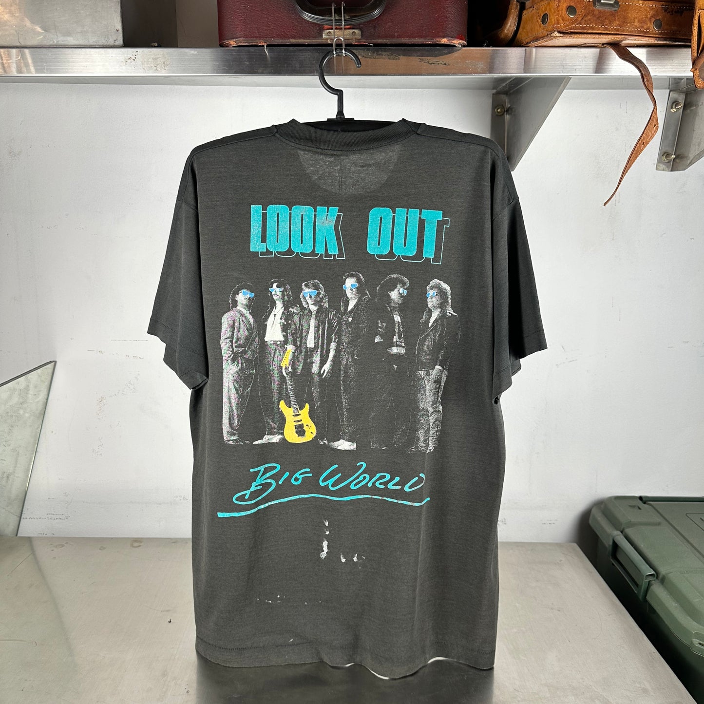 Vintage 90s Mylon &amp; Broken Heart Big World Tour Concert Single Stitch T-Shirt