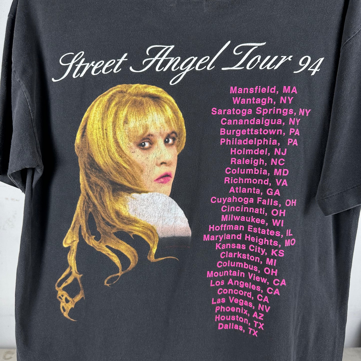 Vintage 1994 Stevie Nicks Sweet Angel Fleetwood Mac Tour Concert T-Shirt