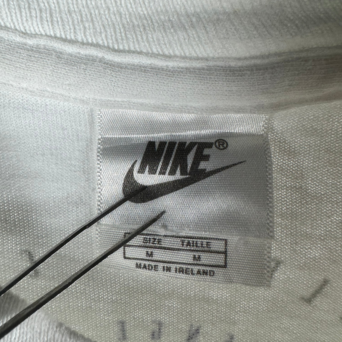Vintage 90s Nike Tennis Challenge Court Graphic Single Stitch T-shirt