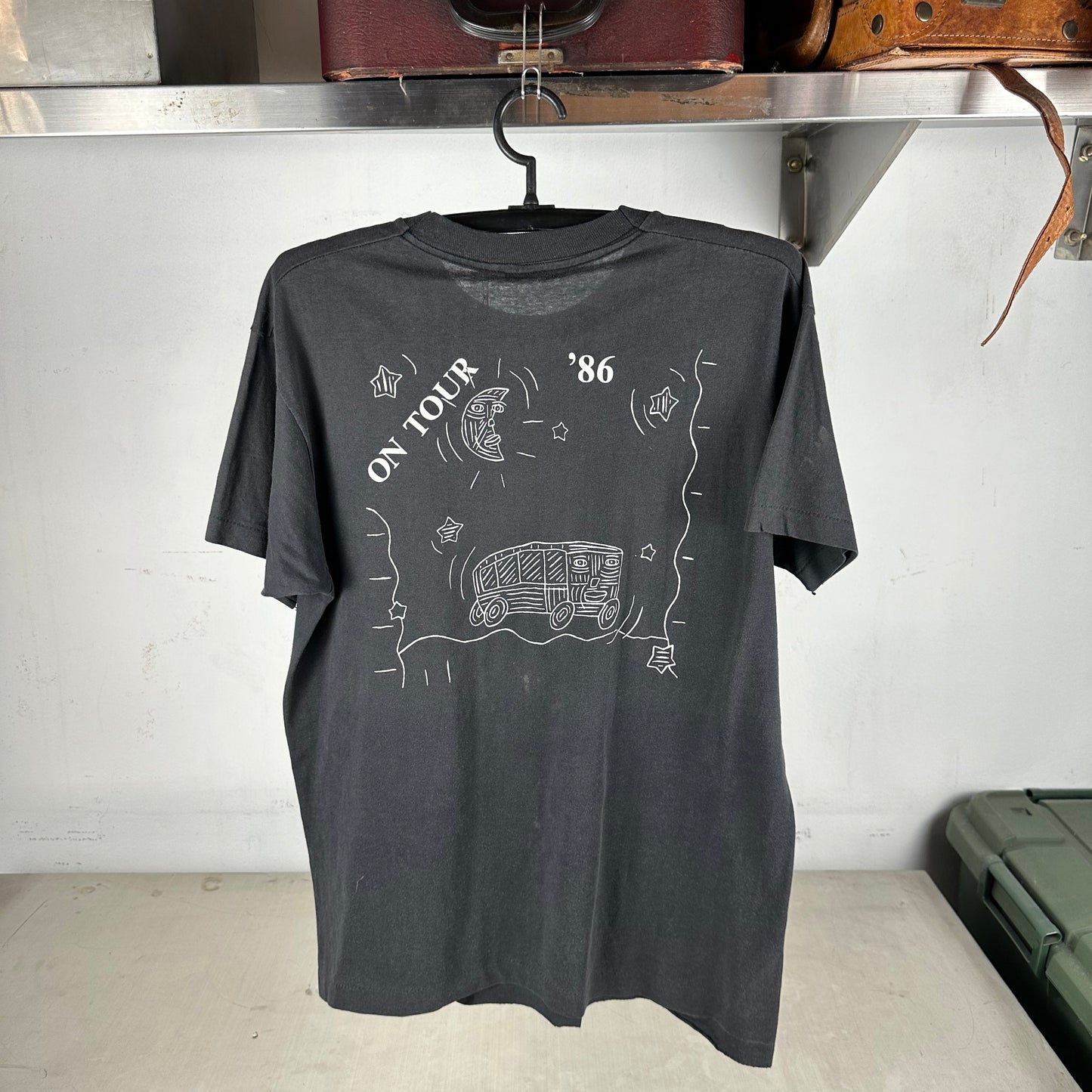 Vintage 1986 Bonnie Raitt Nine Lives Tour Concert Single Stitch T-Shirt
