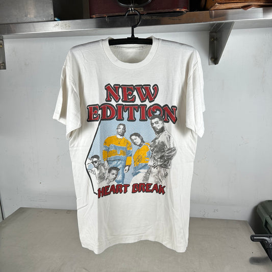Vintage 1989 New Edition Bobby Brown Al B Sure Live Concert Single Stitch T-shirt