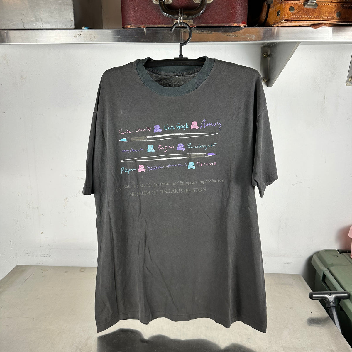 Vintage 90s Museum of Fine Arts Boston Impressionism Single Stitch T-shirt